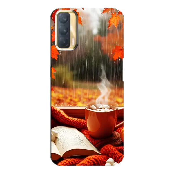 Чехол с принтом «Кофе и дождь» для OPPO A33