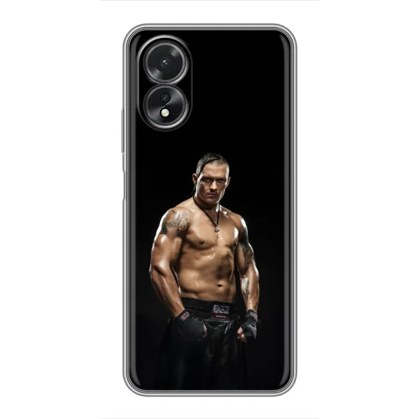 Чехол с принтом «Чемпион Александр Усик» для OPPO A38 Чехол с принтом «Чемпион Александр Усик» для OPPO A38