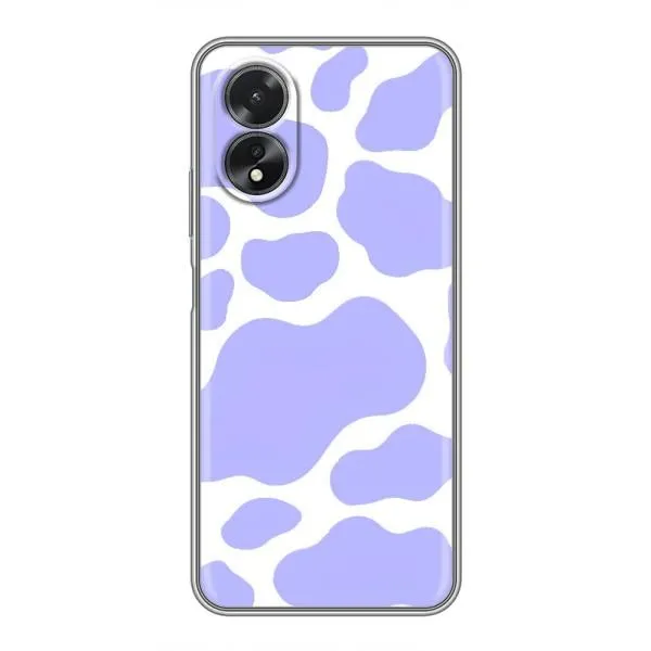 Чехол с принтом «Фиолетова Буренка» для OPPO A38 Чехол с принтом «Фиолетова Буренка» для OPPO A38