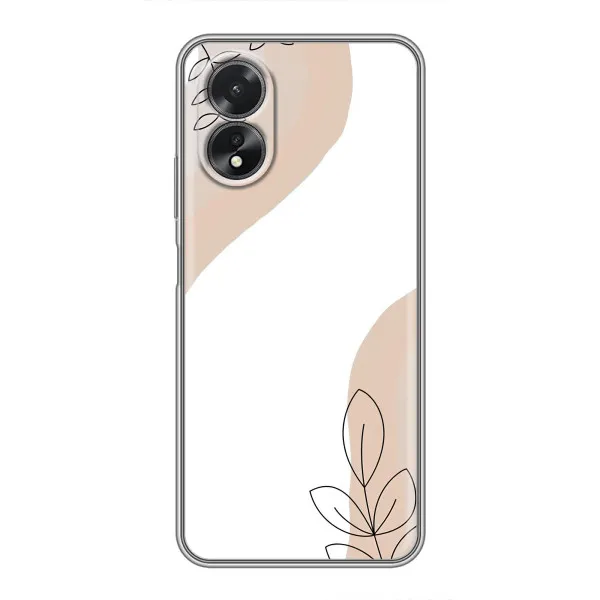 Чехол с принтом «Нюдовая веточка абстракция» для OPPO A38 Чехол с принтом «Нюдовая веточка абстракция» для OPPO A38