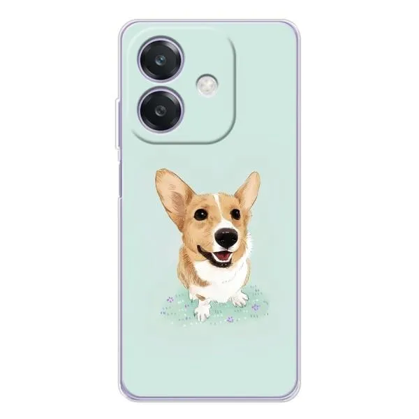 Чехол с принтом «Корги» для OPPO A3x