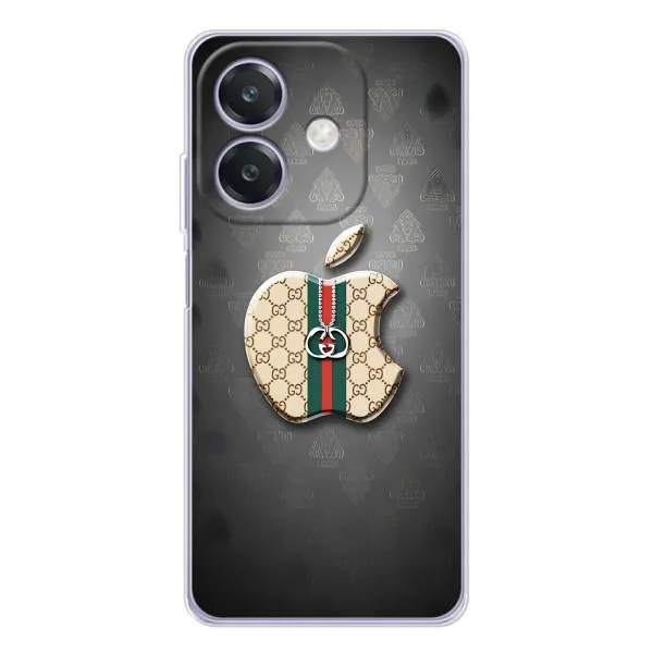 Чехол с принтом «Apple gucci» для OPPO A40m