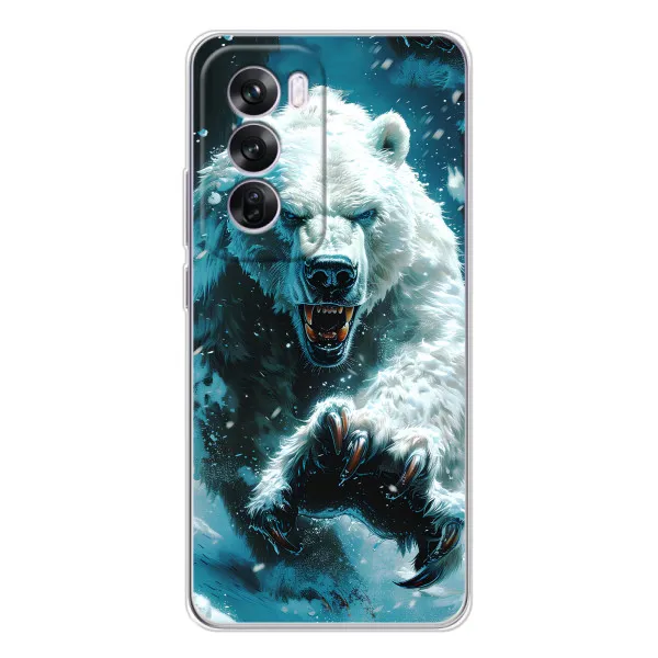 Чехол с принтом «Полярный медведь» для OPPO A5 5G