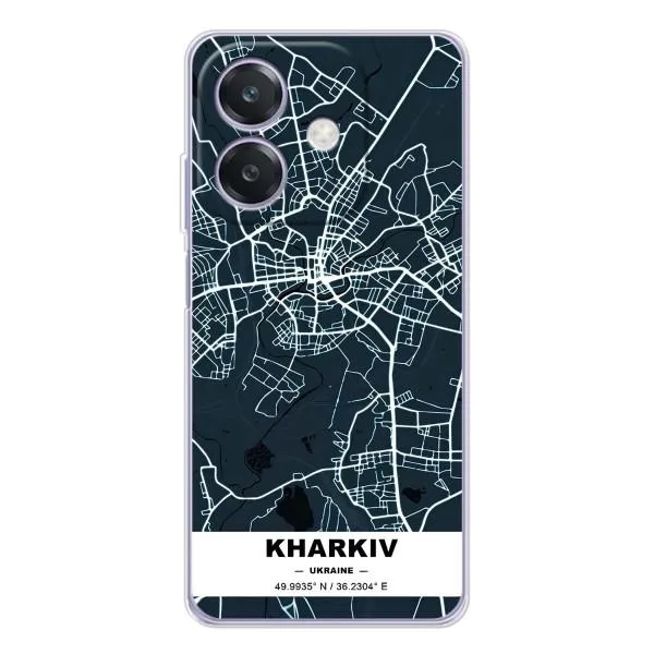 Чехол с принтом «Харьков» для OPPO A5 Pro