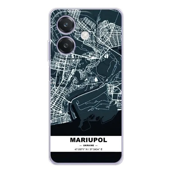 Чехол с принтом «Мариуполь» для OPPO A5 Pro