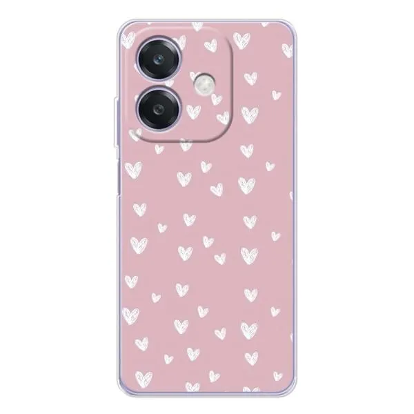 Чехол с принтом «Сердечки на розовом» для OPPO A5 Pro Чехол с принтом «Сердечки на розовом» для OPPO A5 Pro