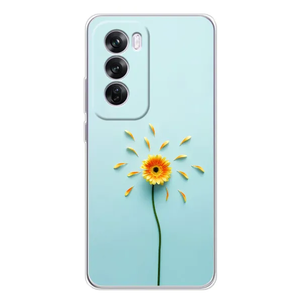 Чехол с принтом «Желтый цветок» для OPPO A5