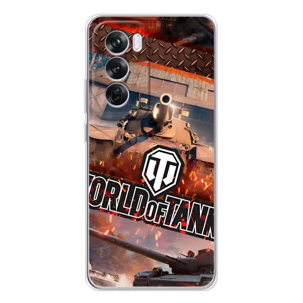 Чехол с принтом «World of Tanks» для OPPO A5