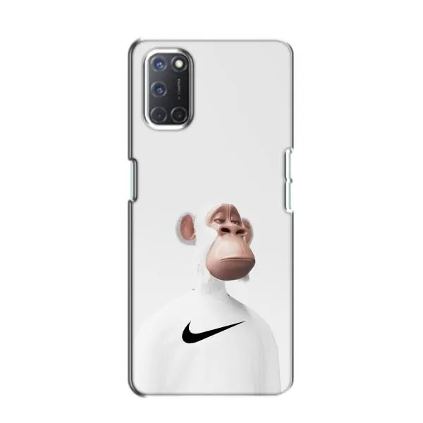 Чехол с принтом «обезьяна NFT Nike» для OPPO A52