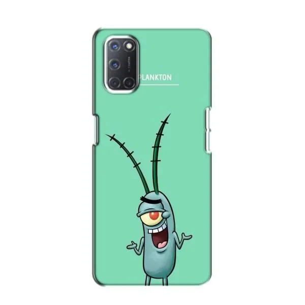 Чехол с принтом «Персонаж Планктон» для OPPO A52 Чехол с принтом «Персонаж Планктон» для OPPO A52