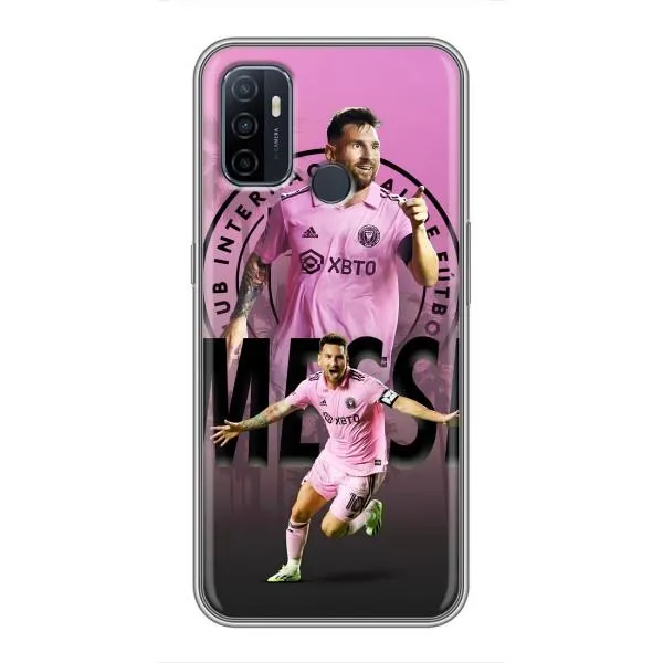 Чехол с принтом «Messi Miami» для OPPO A53