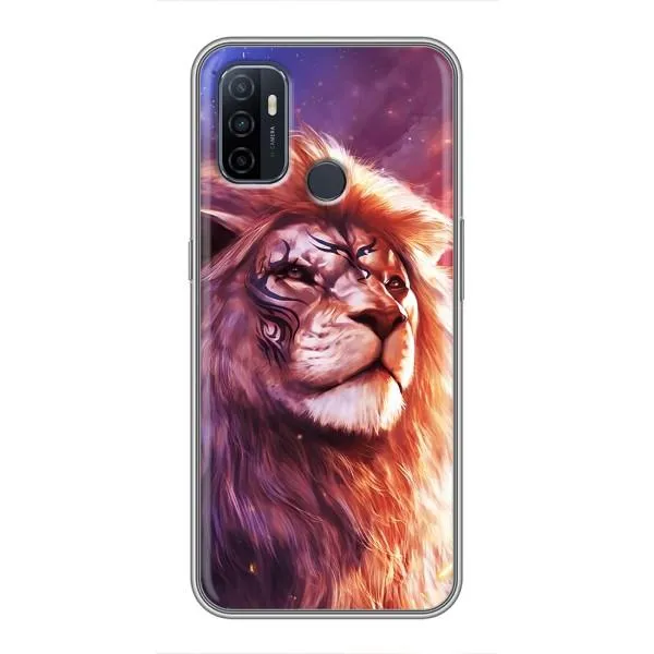 Чехол с принтом «Красочный Лев» для OPPO A53