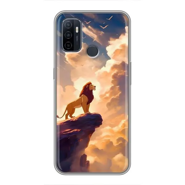Чехол с принтом «Симба на скале» для OPPO A53 Чехол с принтом «Симба на скале» для OPPO A53