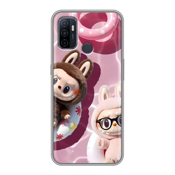 Чехол с принтом «Игрушка Лабубу» для OPPO A53