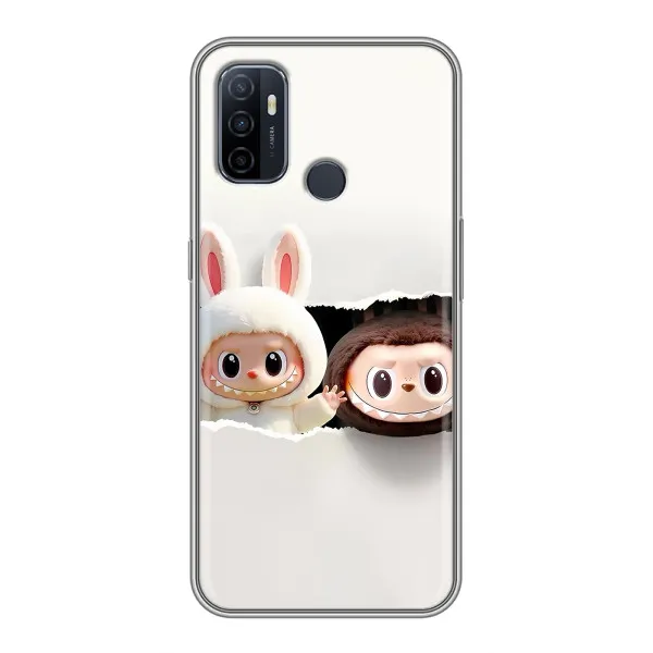 Чехол с принтом «Лабубу» для OPPO A53