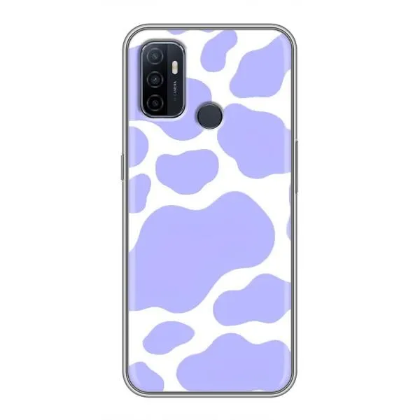 Чехол с принтом «Фиолетова Буренка» для OPPO A53