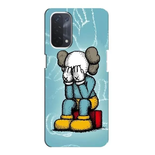 Чехол с принтом «Плач Bearbrick» для OPPO A54 (5G)