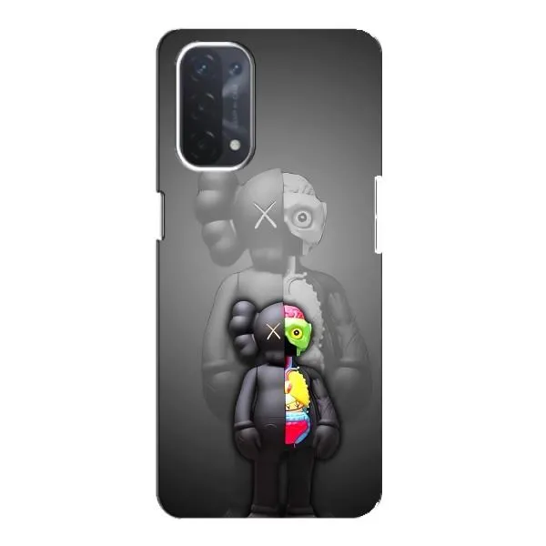 Чехол с принтом «Тело Bearbrick» для OPPO A54 (5G)