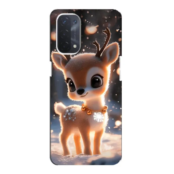 Чехол с принтом «Олененок» для OPPO A54 (5G)