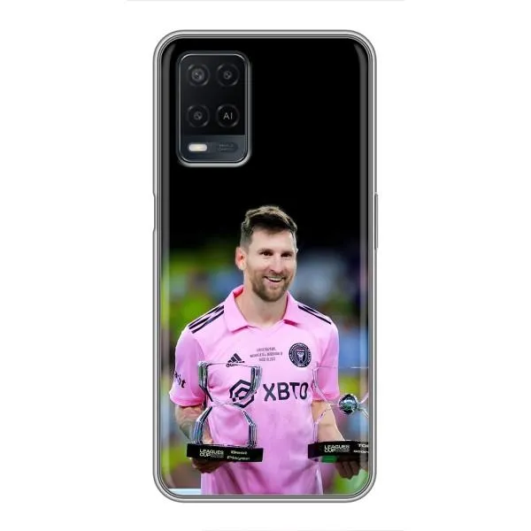 Чехол с принтом «Кубки Месси» для OPPO A54