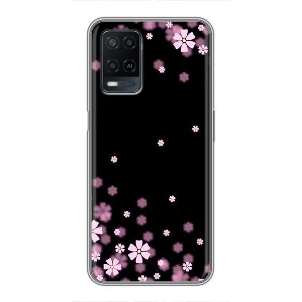Чехол с принтом «Цветочки маленькие» для OPPO A54