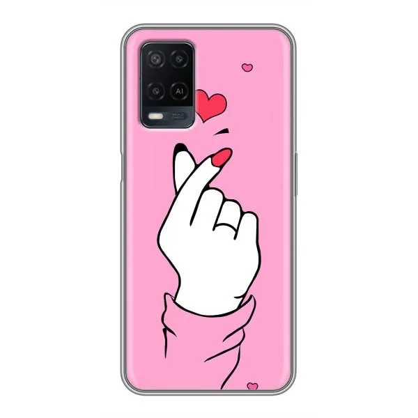 Чехол с принтом «Знак Love» для OPPO A54 Чехол с принтом «Знак Love» для OPPO A54
