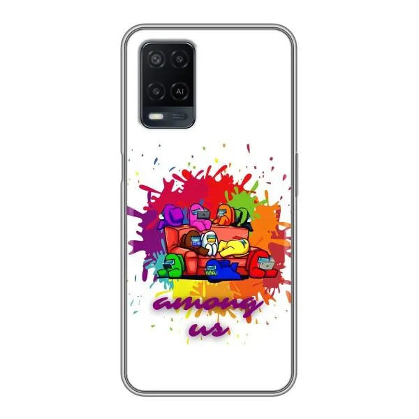 Чехол с принтом «Яркий АмонгАс» для OPPO A54 Чехол с принтом «Яркий АмонгАс» для OPPO A54