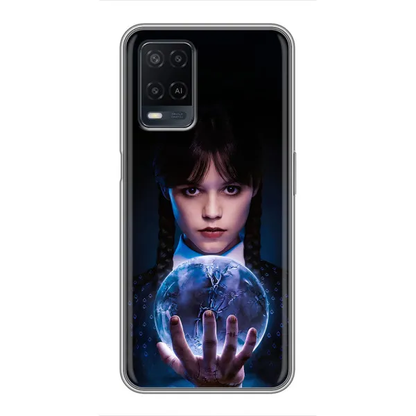 Чехол с принтом «Магическая сфера Уэнздей» для OPPO A54 Чехол с принтом «Магическая сфера Уэнздей» для OPPO A54