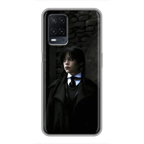 Чехол с принтом «Темный стиль Уэнздей» для OPPO A54 Чехол с принтом «Темный стиль Уэнздей» для OPPO A54