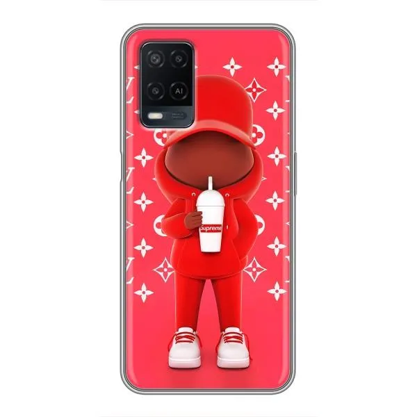 Чехол с принтом «Модный стиль» для OPPO A54