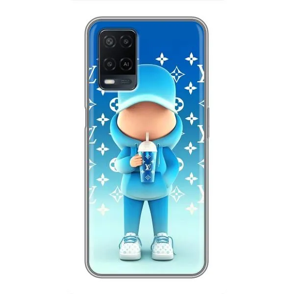 Чехол с принтом «Парень LV» для OPPO A54