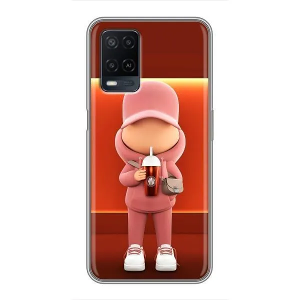 Чехол с принтом «С Кофе» для OPPO A54