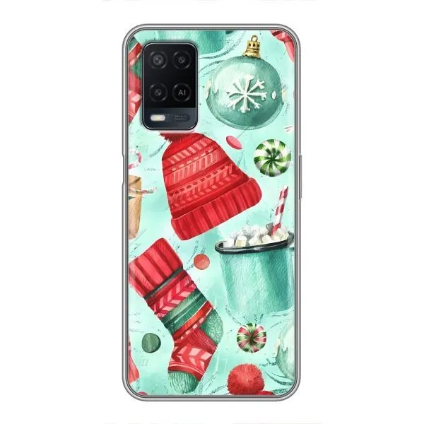 Чехол с принтом «Одежда НГ» для OPPO A54 Чехол с принтом «Одежда НГ» для OPPO A54