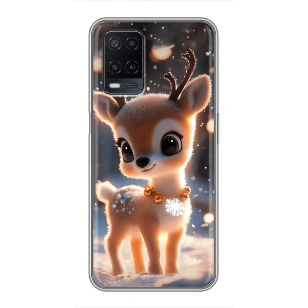 Чехол с принтом «Олененок» для OPPO A54