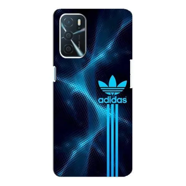 Чехол с принтом «Синий Адидас» для OPPO A54s Чехол с принтом «Синий Адидас» для OPPO A54s