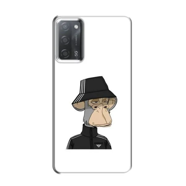 Чехол с принтом «обезьяна NFT Adidas» для OPPO A55