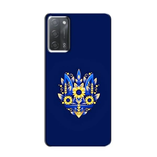 Чехол с принтом «Цветочный Герб» для OPPO A55 Чехол с принтом «Цветочный Герб» для OPPO A55