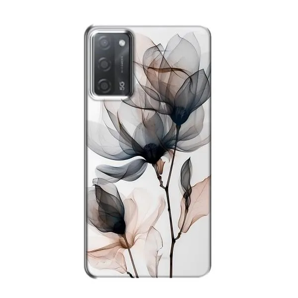 Чехол с принтом «Цветы на белом» для OPPO A55 Чехол с принтом «Цветы на белом» для OPPO A55