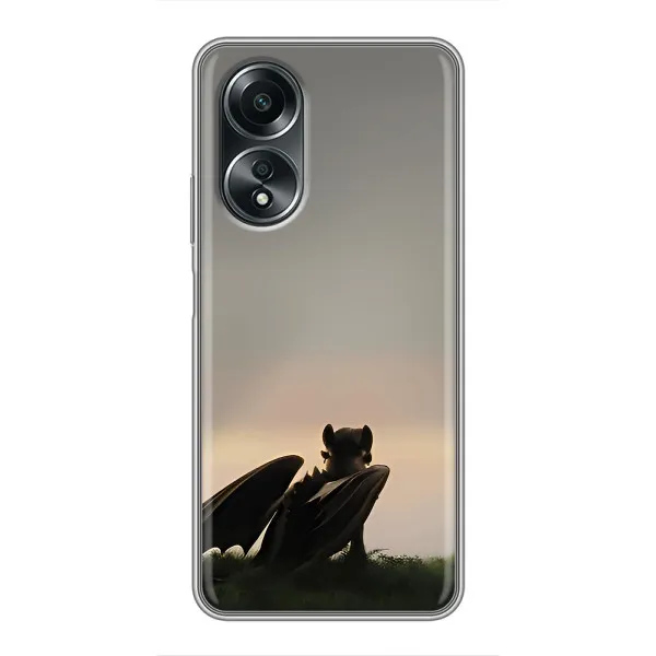 Чехол с принтом «Беззубик» для OPPO A58 (4G) Чехол с принтом «Беззубик» для OPPO A58 (4G)