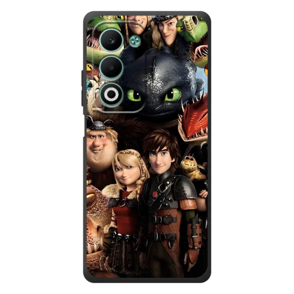 Чехол с принтом «Персонажи дракона» для OPPO A5m Чехол с принтом «Персонажи дракона» для OPPO A5m