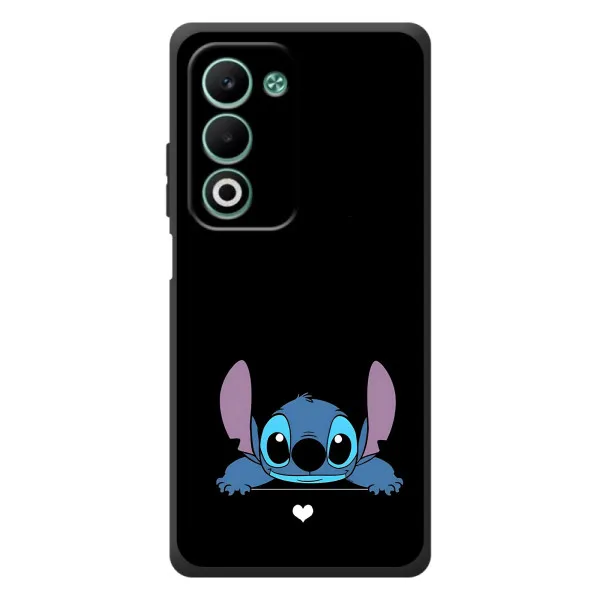 Чехол с принтом «Стич на черном» для OPPO A5m