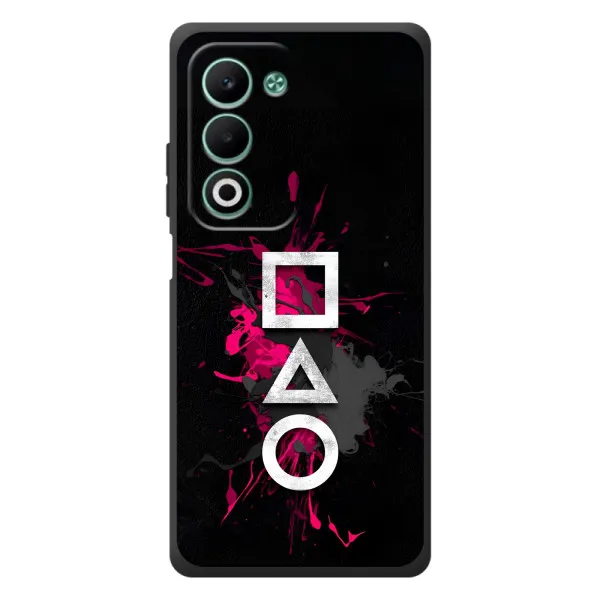 Чехол с принтом «Символы Игра кальмара» для OPPO A5m