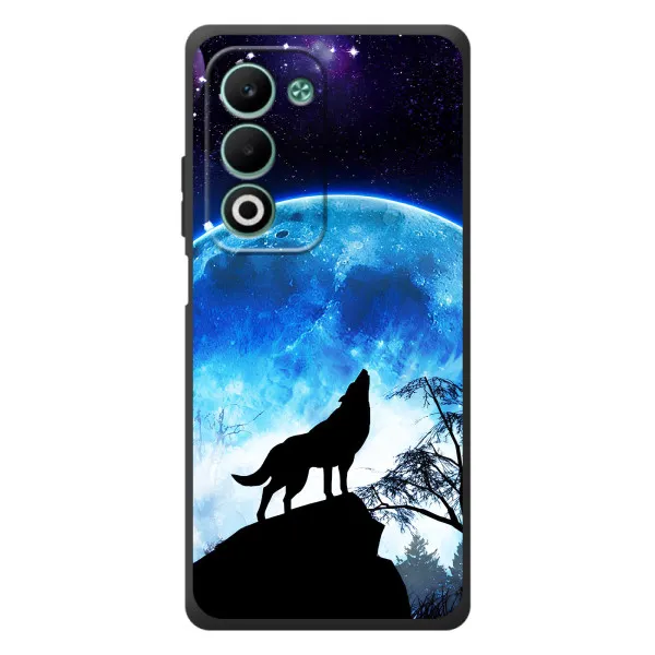 Чехол с принтом «Волк на луну» для OPPO A5m Чехол с принтом «Волк на луну» для OPPO A5m