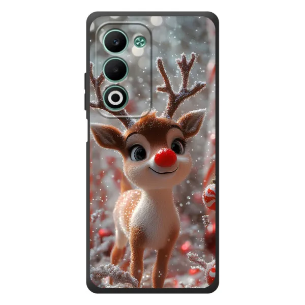 Чехол с принтом «Олень с носом» для OPPO A5m Чехол с принтом «Олень с носом» для OPPO A5m
