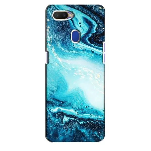 Чехол с принтом «Голубой мрамор» для OPPO A5s Чехол с принтом «Голубой мрамор» для OPPO A5s