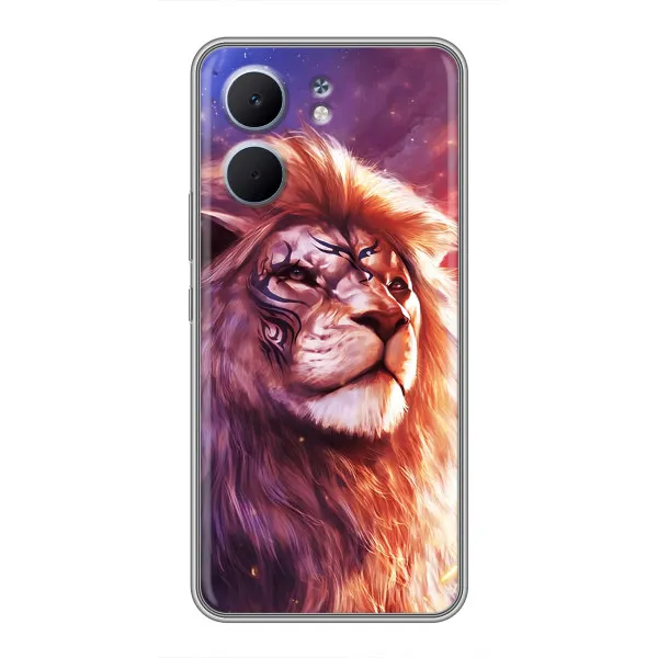 Чехол с принтом «Красочный Лев» для OPPO A5x