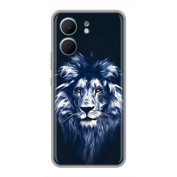 Чехол с принтом «Синий Лев» для OPPO A5x