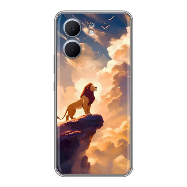 Чехол с принтом «Симба на скале» для OPPO A5x