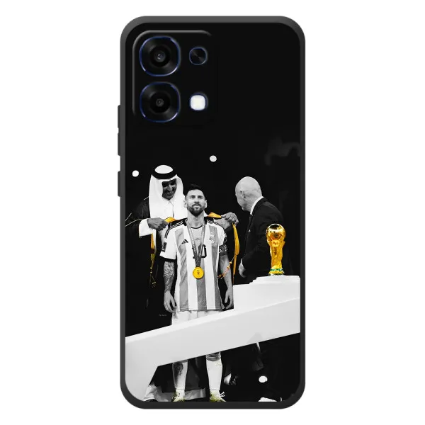 Чехол с принтом «Месси в накидке» для OPPO A6 Pro Чехол с принтом «Месси в накидке» для OPPO A6 Pro
