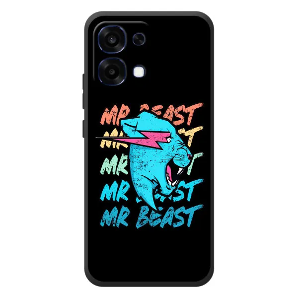 Чехол с принтом «logo Mr beast» для OPPO A6 Pro